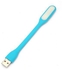 Flexible USB LED Light for Laptop / PC keyboard , Blue color