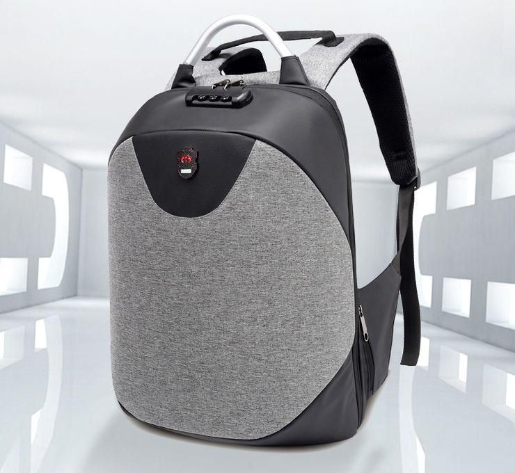 Generic 15.6 Black Laptop Backpack Men Waterproof Mochila Casual Travel Business USB Back Pack Male Antitheft Bag