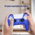 PS5 Controller Silicone Case, Skade Soft Anti-Slip Controller Cover for DualSense, PS5 Controller Accessories (Blue)
