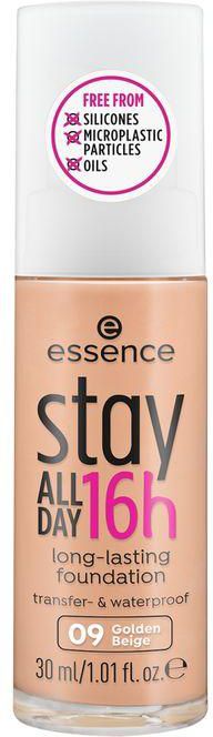 Essence Stay All Day 16H Long Lasting Foundation -09 Golden Beige