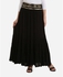 M.Sou Embroidered Skirt - Black