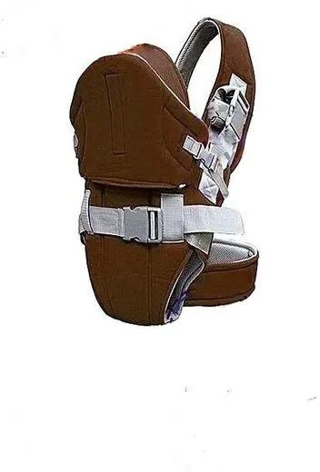 Generic Baby Carrier With A Hood - Brown