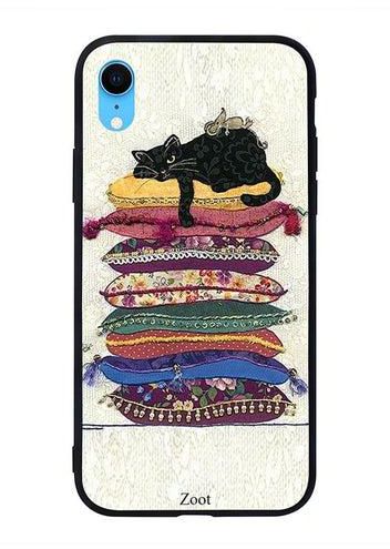 Skin Case Cover -for Apple iPhone XR Lazy Cat Lazy Cat