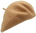 قبعة فرنسية، قبعة صغيرة حريمي وتصلح أيضًا للجنسين، قبعة صوف دافئة للخريف والشتاء للبنات