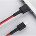Xiaomi Mi Usb-C To Usb-C Cable [5A/100W] [Sync] [Fast Charge] Flexible [480Mbps] - For Smartphones/Powerbanks/Dji/Gps/Dvr/Gopro/Computers - Braided Made Of Tpe - 1M/3Ft - Red