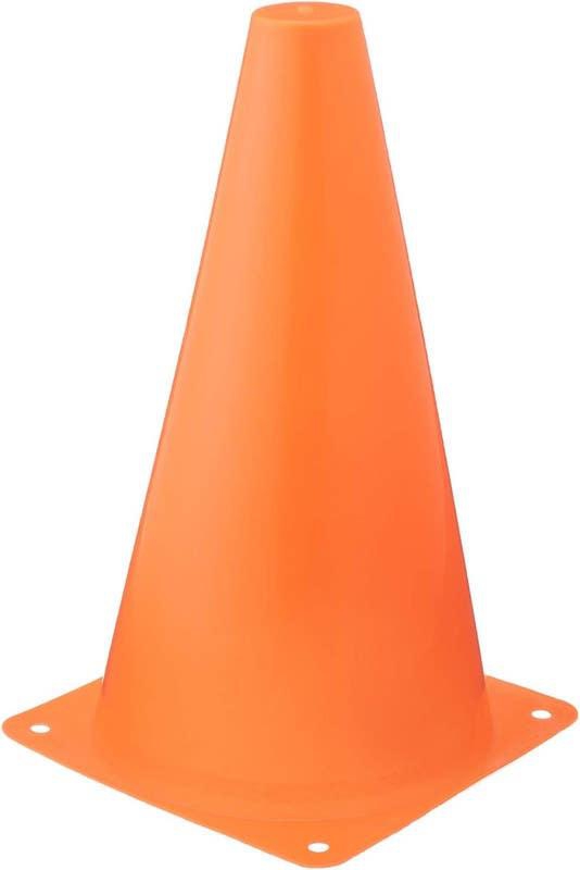 Get Plastic Cone For Sports Exercises, 22.5 Cm - Orange with best offers | Raneen.com