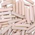 Generic 100 Pack Wooden Dowel Pins Wood Kiln Dried Fluted and
