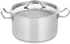 CHEFSET STEEL COOKING POT WITH LID 20CM , SILVER , CI5003 , 1 PC