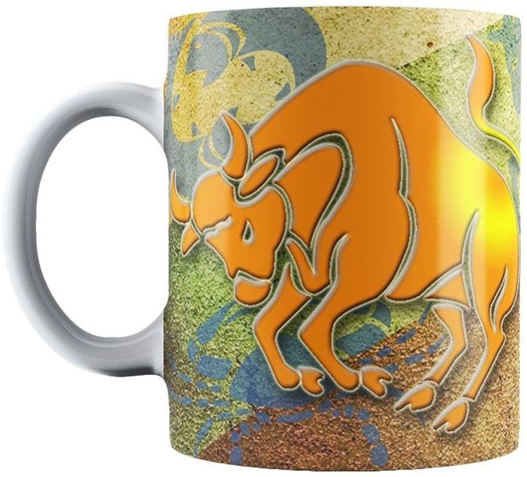 Taurus Zodiac Sign Ceramic Mug - Multi Color