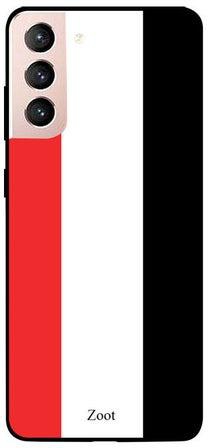 Skin Case Cover -for Samsung Galaxy S21 Red/White/Black أسود / أزرق/ أبيض/ أحمر
