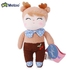 Metoo Angela Bunny Stuffed Baby Plush Little Doll Pendant Gift - Light Brown
