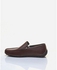 WiiKii Solid Loafers - Brown