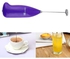 Electric Handheld Coffee And Milk Egg Beater Whisk Multicolour
