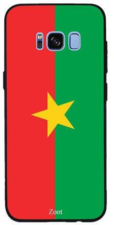 Thermoplastic Polyurethane Protective Case Cover For Samsung Galaxy S8 Plus Burkina Flag