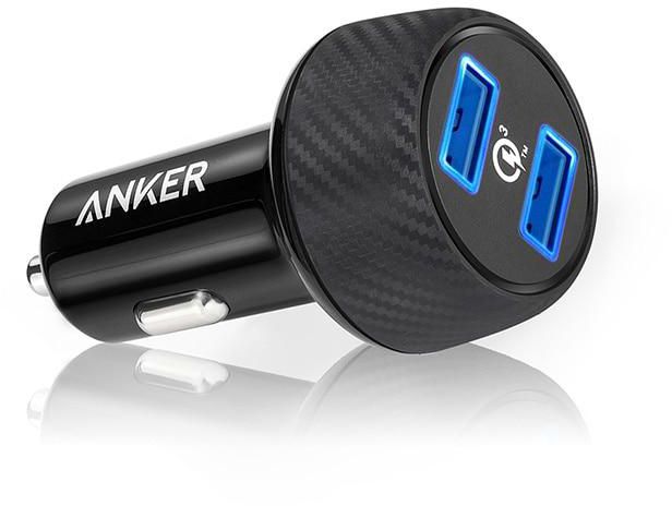 Anker Power Drive Speed 2 2x quick charge Black