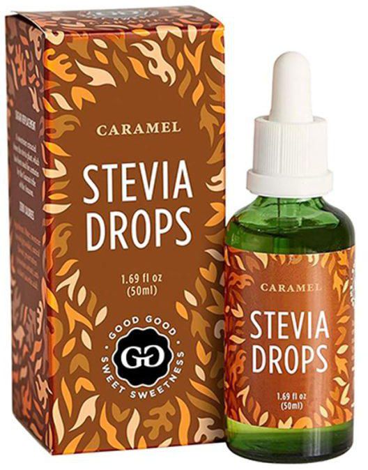 VIAHEALTH SWEET DROPS OF STEVIA – CARAMEL 50ML #EUDR577