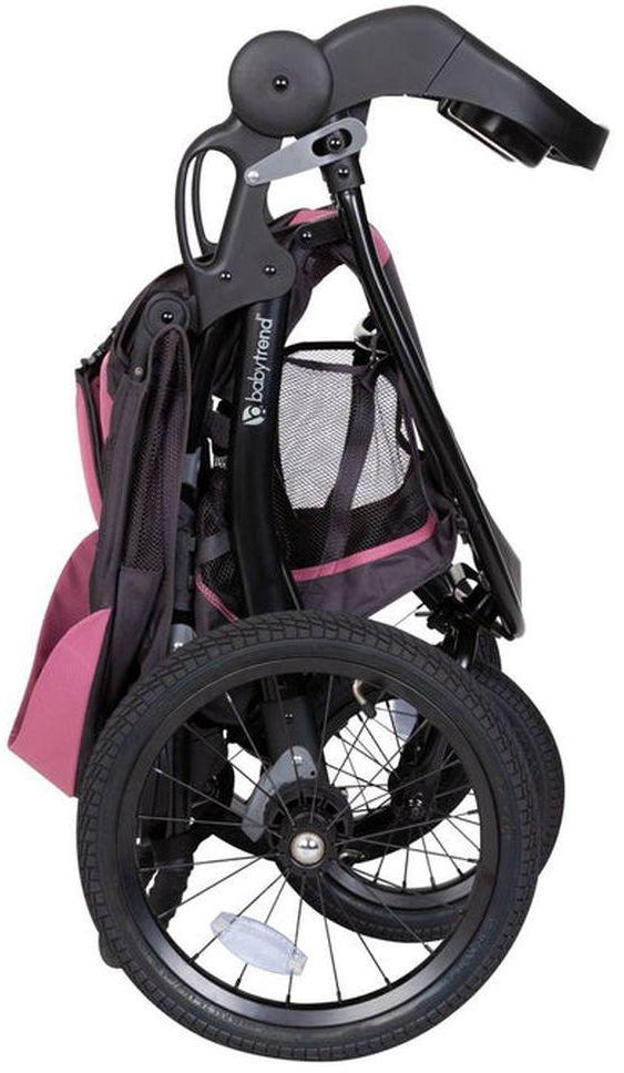 Babytrend - Expedition Race Tec Jogger/ Stroller - Ultra Cassis- Babystore.ae