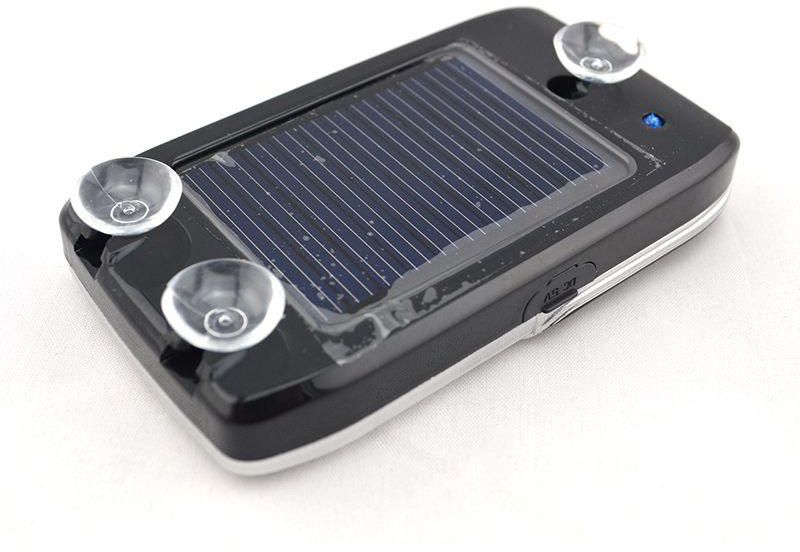 Solar Powered Bluetooth Speakerphone Handsfree Car Kit with Voice Prompt /Speaker /MIC