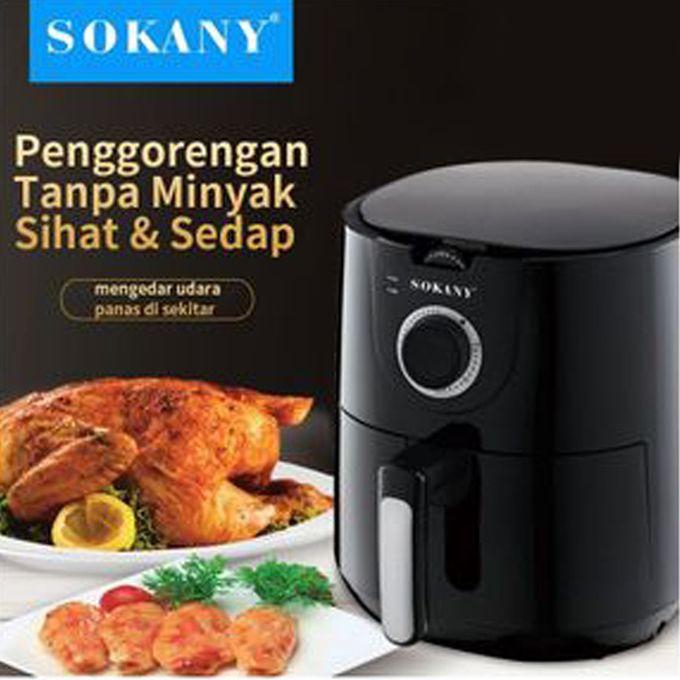 Sokany Healthy Air Fryer 1500W - 5.0L - Black