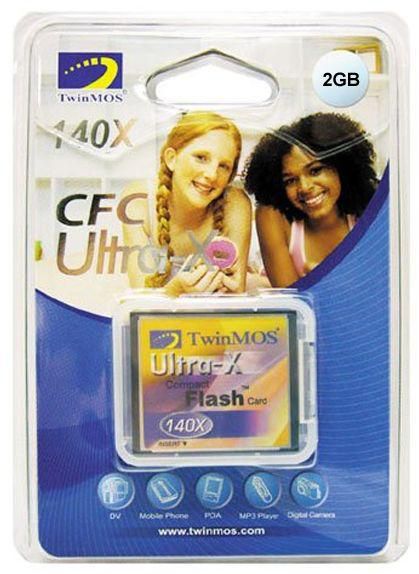 TwinMOS 140X Compact Flash Card - 2GB