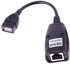محول شبكة LAN الى منفذ USB طراز CAT5-RJ45 أسود