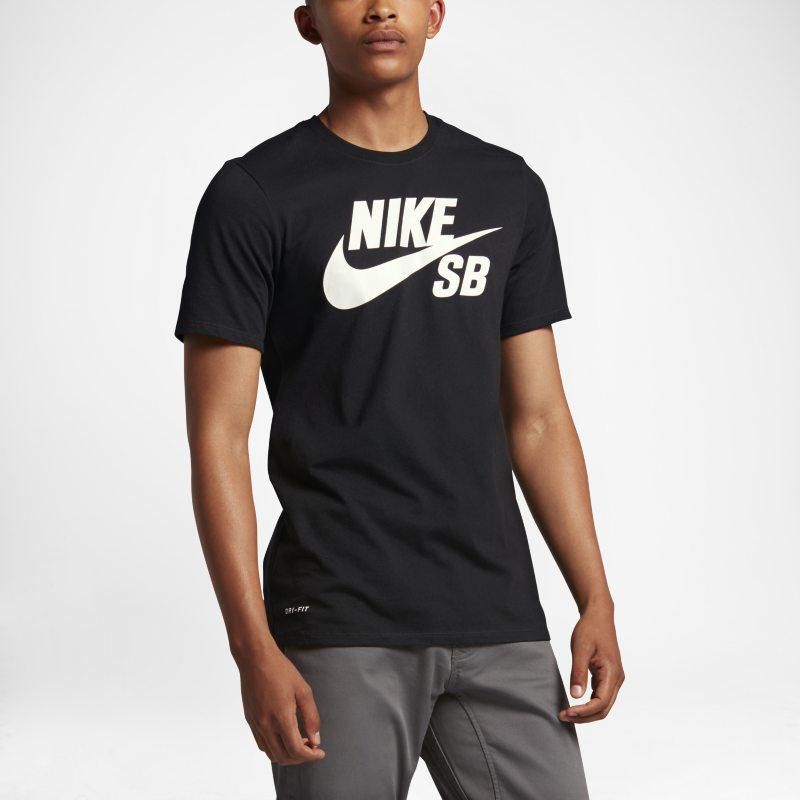 Nike SB Logo Men's T-Shirt - Black