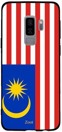 Thermoplastic Polyurethane Protective Case Cover For Samsung Galaxy S9 Plus Malaysia Flag