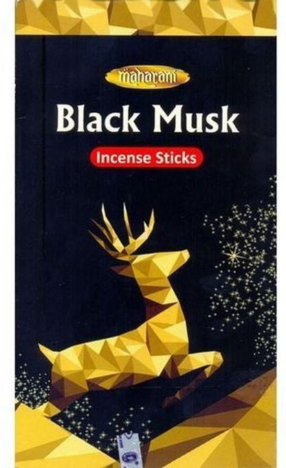 Wholesale Pack Of Black Musk Incense Sticks - 12 Packs
