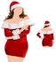 New Year's Lingerie - Cotton - Red - Lingerie Santa Claus