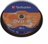 VERBATIM DVD-R (10-Pack) Spindl/MattSlvr/16x/4.7GB | Gear-up.me
