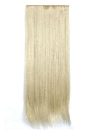 Fashion Long Straight Hair Extension - Blond