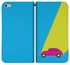 Stylizedd  Apple iPhone 6 Plus / 6S Plus Premium Flip case cover  - Retro Bug Blue