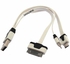 USB Charging Cable 3 IN 1 for Mobile Phones by Datazone , White , DZ-3PC001