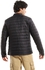 White Rabbit Quilted Band Neck Waterproof Jacket - Black