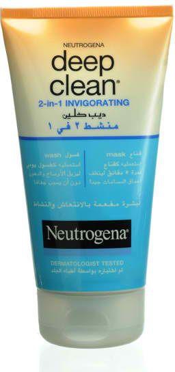 Neutrogena Deep Clean 2 in 1 Invigorating Wash Mask 150ml