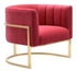 SFS20 Dining Chair-Red&Gold