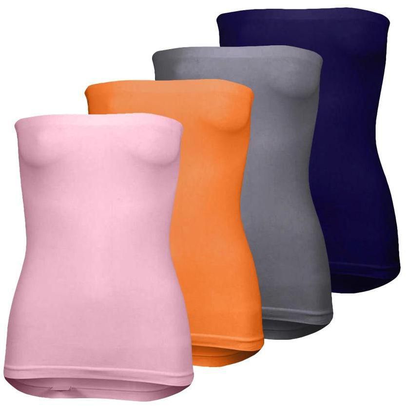 Silvy Set Of 4 Sleeveless For Women - Multicolor, X-Large