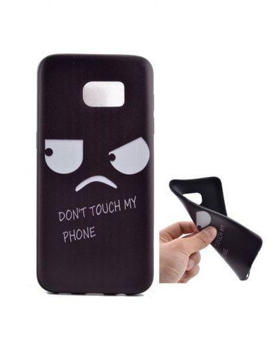 Generic Angry Face TPU Back Case for Samsung Galaxy S7 Edge G935