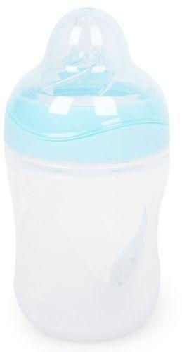 FSGS Blue Rikang 240ml Soft Super Wide Silicon Babies Feeding Bottle 29852