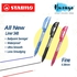 Stabilo Semi Gel Retractable Ball Pen Liner 348 (3 Colors)