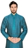 Manyavar Elegant Turquoise Color Kurta ‫(size M)