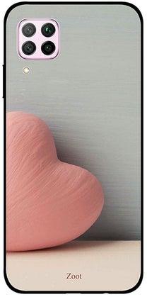 Skin Case Cover -for Huawei Nova 7i Peach Heart Peach Heart