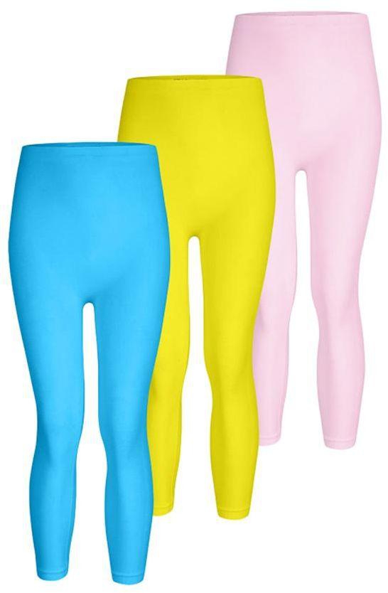 Silvy Set Of 3 Leggings For Women - Multicolor, Large