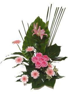 Pink Paradise Flower Arrangement