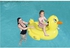 Inflatable Rubber Duck Pool Float Lilo -1.35 M X 91 Cm