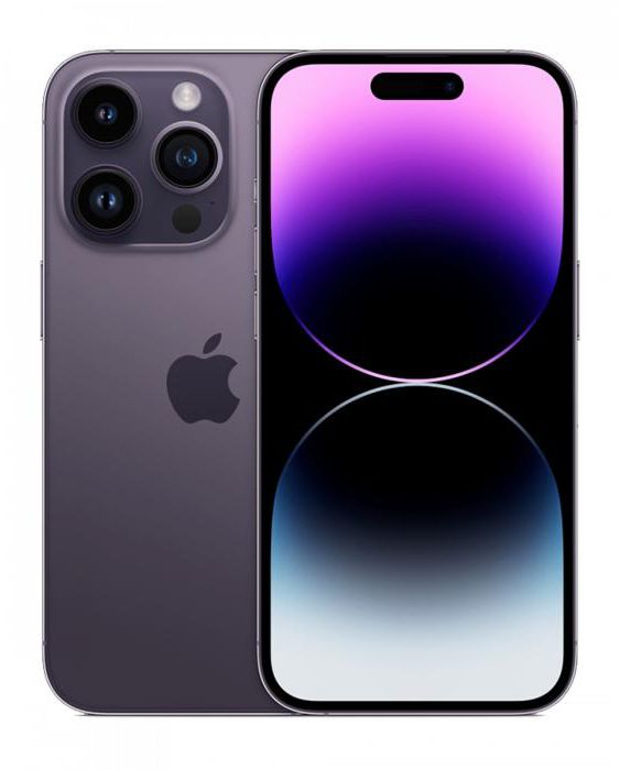 Apple iPhone 14 Pro Single SIM with FaceTime - 128GB - Deep Purple