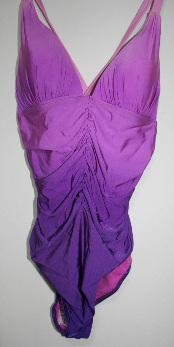 Purple Shades Of 1 Pcs Swimsuit