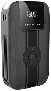 Powerology Jump Starter with Air Compressor and Power Bank 11200mAh Black PPBCHA13-BK