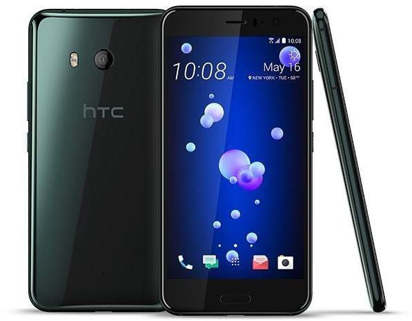 HTC U 11 Dual SIM - 64GB, 4GB RAM, 4G LTE, Brilliant Black