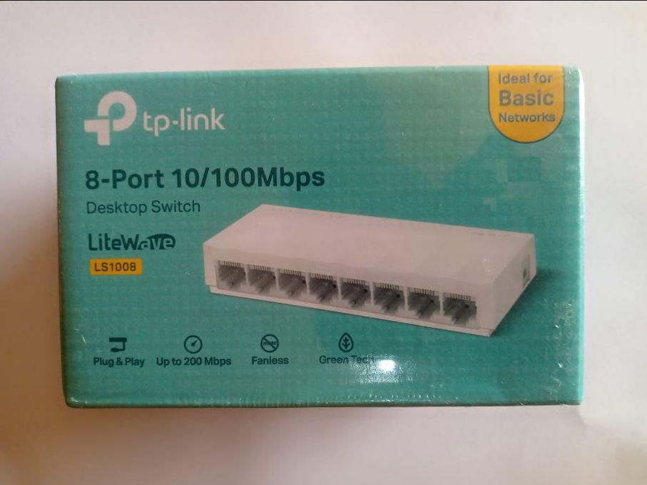 TP Link 100% Genuine 8-Port 10/100Mbps Desktop Switch